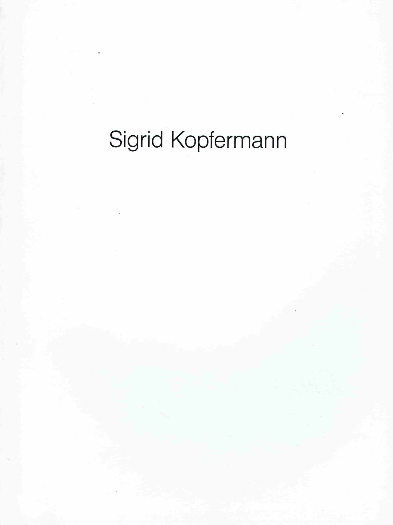 Sigrid Kopfermann